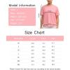 imageTHE GYM PEOPLE Womens Short Sleeve Workout TShirts Back Loose Fit Running Yoga Tee TopsRose Red