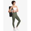imageTHE GYM PEOPLE Tummy Control Workout Leggings with Pockets High Waist Athletic Yoga Pants for Women Running FitnessOlive Green