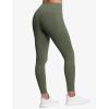 imageTHE GYM PEOPLE Tummy Control Workout Leggings with Pockets High Waist Athletic Yoga Pants for Women Running FitnessOlive Green
