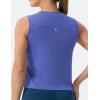imageTHE GYM PEOPLE Womens Workout Tops in Ice Silk Quick Dry SleevelessBright Purple