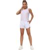 imageTHE GYM PEOPLE Womens Workout Tops in Ice Silk Quick Dry SleevelessPink Purple