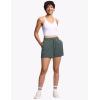 imageTHE GYM PEOPLE Womens Drawstring Sweat Shorts High Waisted Summer Workout Lounge Shorts with PocketsCharcoal Grey