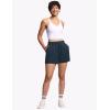 imageTHE GYM PEOPLE Womens Drawstring Sweat Shorts High Waisted Summer Workout Lounge Shorts with PocketsNavy Blue