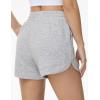 imageTHE GYM PEOPLE Womens Drawstring Sweat Shorts Soft Comfy Dolphin Workout Running Lounge Shorts with PocketsLight Heather Grey