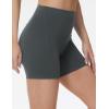 imageTHE GYM PEOPLE Womens High Waist Yoga Workout Shorts Tummy Control Fitness Athletic Running Compression ShortsDark Grey