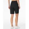imageTHE GYM PEOPLE Womens Lightweight Quick Dry Golf Hiking Cargo Shorts with Zipper PocketsBlack
