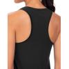 imageTHE GYM PEOPLE Womens Racerback Workout Tanks Tops Sleeveless Running Athletic Yoga ShirtsBlack