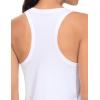 imageTHE GYM PEOPLE Womens Racerback Workout Tanks Tops Sleeveless Running Athletic Yoga ShirtsWhite