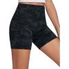imageTHE GYM PEOPLE Womens High Waist Yoga Workout Shorts Tummy Control Fitness Athletic Running Compression ShortsBlack Camo