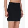 imageTHE GYM PEOPLE Womens High Waisted Sweat Skirts Lounge Workout Mini Pencil Short SkirtBlack