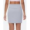 imageTHE GYM PEOPLE Womens High Waisted Sweat Skirts Lounge Workout Mini Pencil Short SkirtGrey