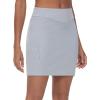 imageTHE GYM PEOPLE Womens High Waisted Sweat Skirts Lounge Workout Mini Pencil Short SkirtGrey