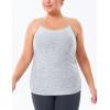imageTHE GYM PEOPLE Womens Racerback Workout Tank Tops Sleeveless Yoga Athletic Shirts with Built in BraLight Grey Heather