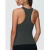 imageTHE GYM PEOPLE Womens Racerback Workout Tank Tops Slim Fit Soft Sleeveless Yoga ShirtsCharcoal Grey