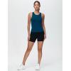 imageTHE GYM PEOPLE Womens Racerback Workout Tank Tops Slim Fit Soft Sleeveless Yoga ShirtsDark Blue Green