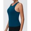 imageTHE GYM PEOPLE Womens Racerback Workout Tank Tops Slim Fit Soft Sleeveless Yoga ShirtsDark Blue Green