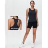 imageTHE GYM PEOPLE Womens Racerback Workout Tank Tops Slim Fit Soft Sleeveless Yoga ShirtsNavy Blue