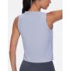 imageTHE GYM PEOPLE Womens Workout Tank Tops 3 Pack Quick Dry Athletic Running Sleeveless ShirtsBlackWhiteLight Purple