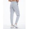 imageTHE GYM PEOPLE Girls Soft Workout Sweatpants Lightweight Casual Athletic Joggers Pants with PocketsLight Heather Grey
