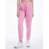 imageTHE GYM PEOPLE Girls Soft Workout Sweatpants Lightweight Casual Athletic Joggers Pants with PocketsPink