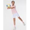 imageTHE GYM PEOPLE Girls Workout Shirts Short Sleeve Loose Fit Crewneck Running Yoga Tee TopsPink
