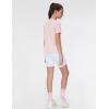 imageTHE GYM PEOPLE Girls Workout Shirts Short Sleeve Loose Fit Crewneck Running Yoga Tee TopsPink
