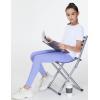 imageTHE GYM PEOPLE Girls Workout Shirts Short Sleeve Loose Fit Crewneck Running Yoga Tee TopsWhtie