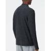 imageTHE GYM PEOPLE Mens HalfZip Long Sleeve Golf Shirts Soft Lightweight Warm Workout Pullover Sweatshirts with Thumb HoleDark Grey Heather