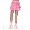 imageTHE GYM PEOPLE Pleated Tennis Skirt for Girls with Pockets Ruffle Athletic Golf Skorts Builtin ShortsColorful Pink