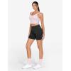 imageTHE GYM PEOPLE Womens High Waisted Stretchy Jean Shorts Summer Skinny Denim Shorts with PocketsBlack