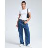 imageTHE GYM PEOPLE Womens Slim Fit Soft Workout TShirts Crew Neck Short Sleeve Casual Tee TopsWhite