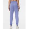 imageTHE GYM PEOPLE Womens Workout Joggers Leggings Drawstring Running Lounge Sweatpants Tapered Pants with PocketsLavender Purple