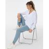 imageTHE GYM PEOPLE Womens Workout Joggers Leggings Drawstring Running Lounge Sweatpants Tapered Pants with PocketsLight Blue