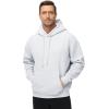 imageTHE GYM PEOPLE Mens Fleece Pullover Hoodie Loose Fit Ultra Soft Hooded Sweatshirt With PocketsLight Grey