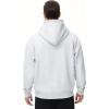 imageTHE GYM PEOPLE Mens Fleece Pullover Hoodie Loose Fit Ultra Soft Hooded Sweatshirt With PocketsLight Grey