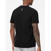 imageTHE GYM PEOPLE Mens Workout TShirts Short Sleeve Breathable UPF 50 Outdoor Athletic Running Tee TopsBlack