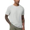 imageTHE GYM PEOPLE Mens Workout TShirts Short Sleeve Breathable UPF 50 Outdoor Athletic Running Tee TopsLight Grey