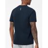 imageTHE GYM PEOPLE Mens Workout TShirts Short Sleeve Breathable UPF 50 Outdoor Athletic Running Tee TopsNavy Blue