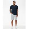 imageTHE GYM PEOPLE Mens Workout TShirts Short Sleeve Breathable UPF 50 Outdoor Athletic Running Tee TopsNavy Blue