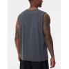 imageTHE GYM PEOPLE Mens Workout Tank Top UPF 50 Sleeveless Quick Dry Athletic Shirts Casual Running Muscle ShirtsDark Grey