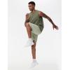 imageTHE GYM PEOPLE Mens Workout Tank Top UPF 50 Sleeveless Quick Dry Athletic Shirts Casual Running Muscle ShirtsOlive Green