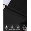 imageTHE GYM PEOPLE Womens High Waist Workout Yoga Shorts Tummy Control Stretchy Biker Running Athletic ShortsBlack