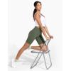 imageTHE GYM PEOPLE Womens High Waist Workout Yoga Shorts Tummy Control Stretchy Biker Running Athletic ShortsOlive Green