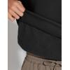 imageTHE GYM PEOPLE Mens Half Zip Sweatshirt Long Sleeve Fleece Pullover Basic Workout TopsBlack