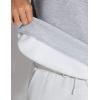 imageTHE GYM PEOPLE Mens Half Zip Sweatshirt Long Sleeve Fleece Pullover Basic Workout TopsHeather Grey