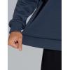 imageTHE GYM PEOPLE Mens Half Zip Sweatshirt Long Sleeve Fleece Pullover Basic Workout TopsNavy Blue