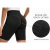 image:imageTHE GYM PEOPLE Womens High Waist Scrunch Booty Lifting Yoga Shorts No Front Seam Stretchy Ruched Gym Shorts 8 with PocketsBlack