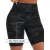image:imageTHE GYM PEOPLE Womens High Waist Scrunch Booty Lifting Yoga Shorts No Front Seam Stretchy Ruched Gym Shorts 8 with PocketsBlackgrey Camo