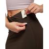 image:imageTHE GYM PEOPLE Womens Long Pencil Skirt High Waist Stretchy Business Work Bodycon Maxi Skirts with Back SlitBrown