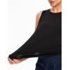 image:imageTHE GYM PEOPLE Womens Racerback Workout Tank Tops Soft Breathable Yoga Running Sleeveless Athletic ShirtsBlack